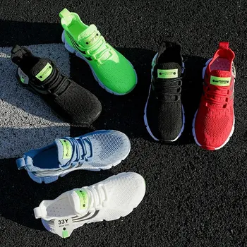 أحذية رياضية غير رسمية للرجال ، أحذية ركض خارجية جيدة التهوية ، أحذية مشي مريحة ، أحذية رجالي ، موضة ، صيف 6