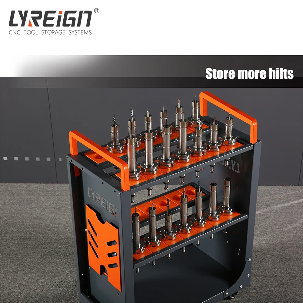tool trolley CNC tool cart CNC tool holder can be used with CAT/HSK/CAPTO series tool holders（CAT40-28CAP） 6