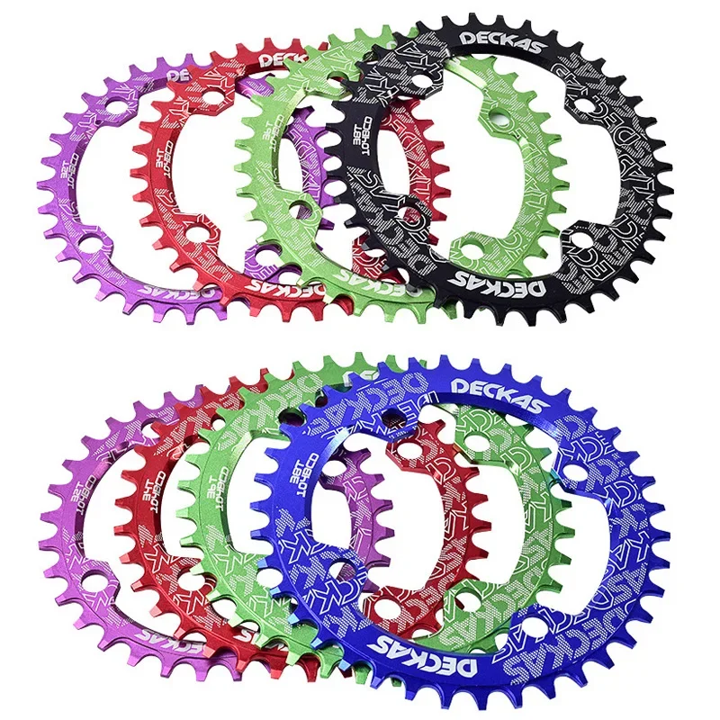 104 BCD Chainring Round 32T 34 Teeth 36T 38T Bicycle Crankset MTB Monoplate 104BCD Mountain Bike Dish