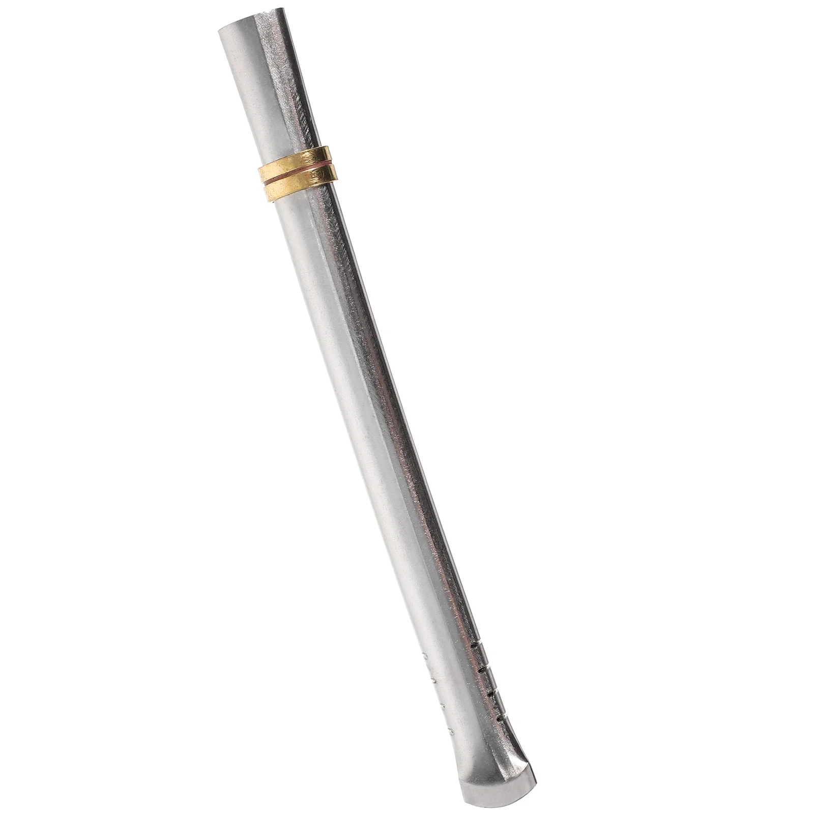 Flat Straw Filters Metal Tea Straws Filtering Drinking Straight