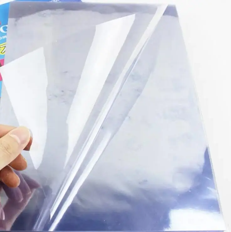 PVC Binding Cover Acetate Sheets Book Binding Supplies Plastic Sheet Plastic Book Cover PVC Binder Pockets Quantity 10/20/50 Choose