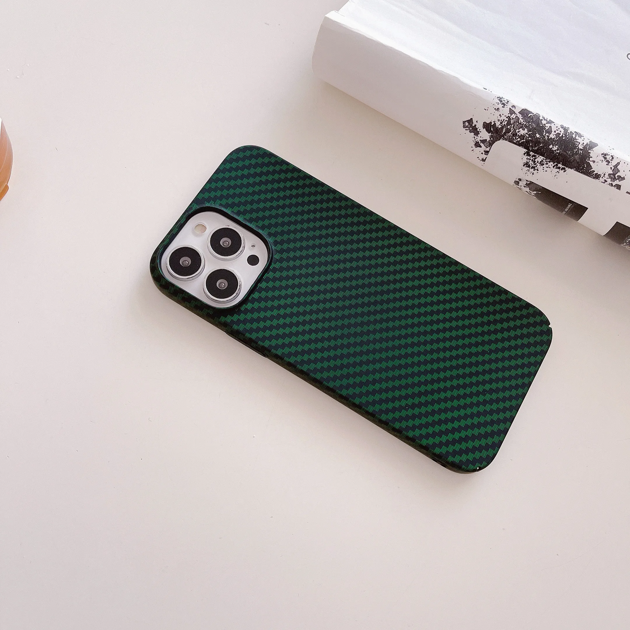 iphone 13 mini flip case Luxurious Slim Carbon Fiber Texture Geometry Cool Case For iPhone 11 12 13 Pro XS Max X XR 7 Plus Shockproof Hard Cover Funda apple iphone 13 mini case leather