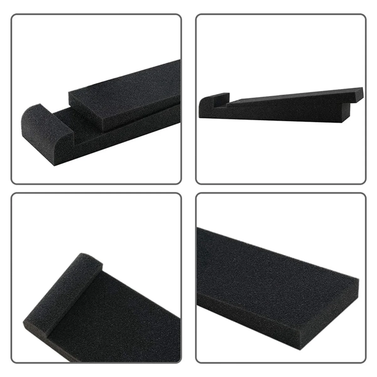 BAAU 3X Studio Monitor Isolation Speaker Pads Studio Monitor Stand Pads,Acoustical Foam for 3 Inch-10 Inch Speakers Base