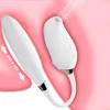 10 Speeds Dildo Thrusting Vibrator 2 In 1 Clitoris Sucker Vaginal Ball Vibrating Egg Anal Plug Adults Goods Sex Toys for Women 1