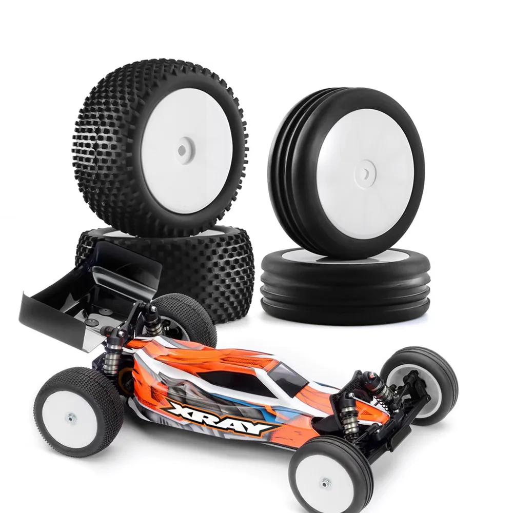 Pneumatici Ruota Per Buggy Srx2 Srx4 Bandit Tekno Eb410 Yokomo Yz4 1/10 Rc Car