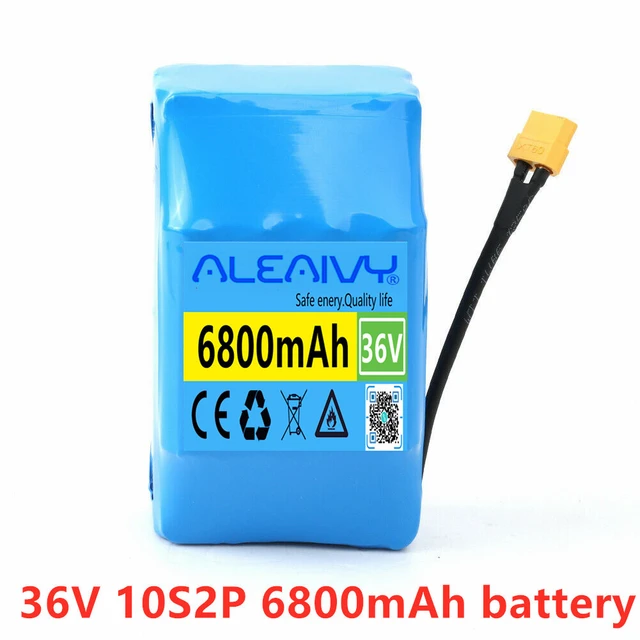 Electric Scooter 36v Lithium Battery Pack 36v 10s2p 6.8ah Battery Single  Cycle Voltage Hoverboard Battery Batterie Overboard - Battery Packs -  AliExpress