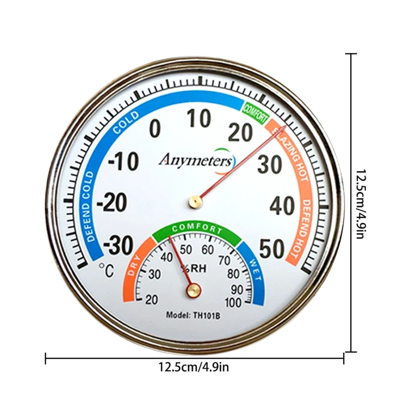 Indoor Outdoor Thermometer Hygrometer No Battery Needed Outdoor Thermometers  - AliExpress