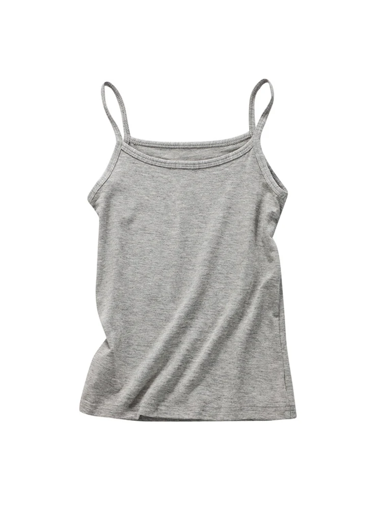 Cotton Girls Children's Vest Kids Camisole Children Tops Summer Baby Singlet Undershirts Teenager Tank kids tops,women camisole tops,sport tank tops