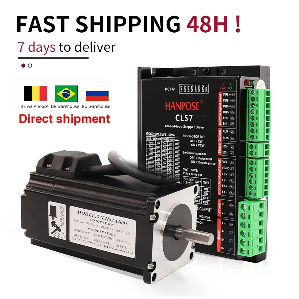 57CME26 Servo motor Stepper Motor 57EH83 56/100MM Hybrid Step