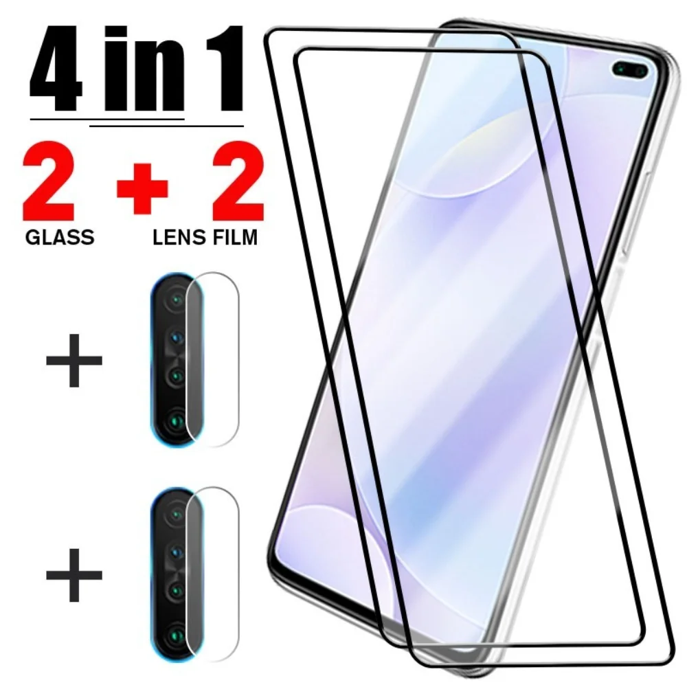 

4 in 1 Tempered Glass For Redmi Note 10 9 8 7 Pro Max 10T 10S 9T 9S 8T Camera Lens Film For Redmi 9 9T 9A 9C 9AT 8 8A 7 7A Glass