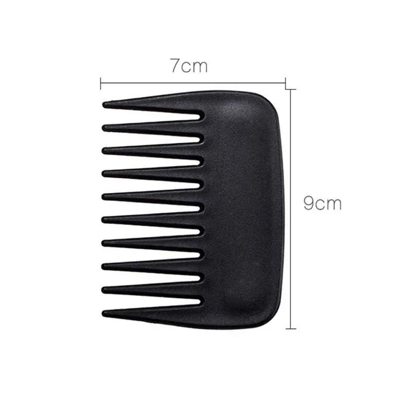 New 1 PCS Pocket Plastic Comb Super Wide Tooth Combs No Static Beard Comb Small Hair Brush Hair Styling Tool 4