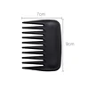 New 1 PCS Pocket Plastic Comb Super Wide Tooth Combs No Static Beard Comb Small Hair Brush Hair Styling Tool 4