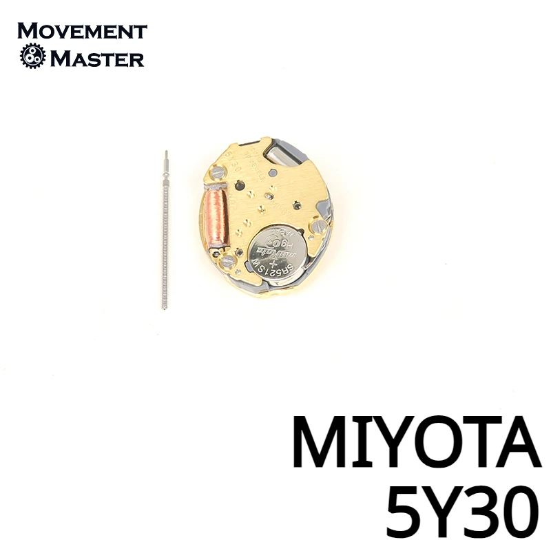 

New MIYOTA 5Y30 Movement 5Y30 Quartz Electronic Movement Three Hands Watch Movement Parts