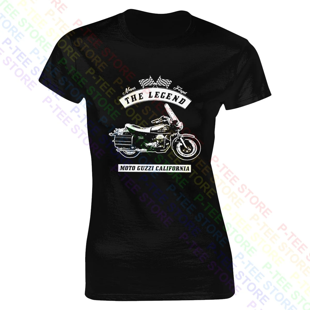 Moto Guzzi California Bike Moto Classic Cars Donna T-Shirt Lady Shirt Best Retro Novità Streetwear T-Shirt Femminile