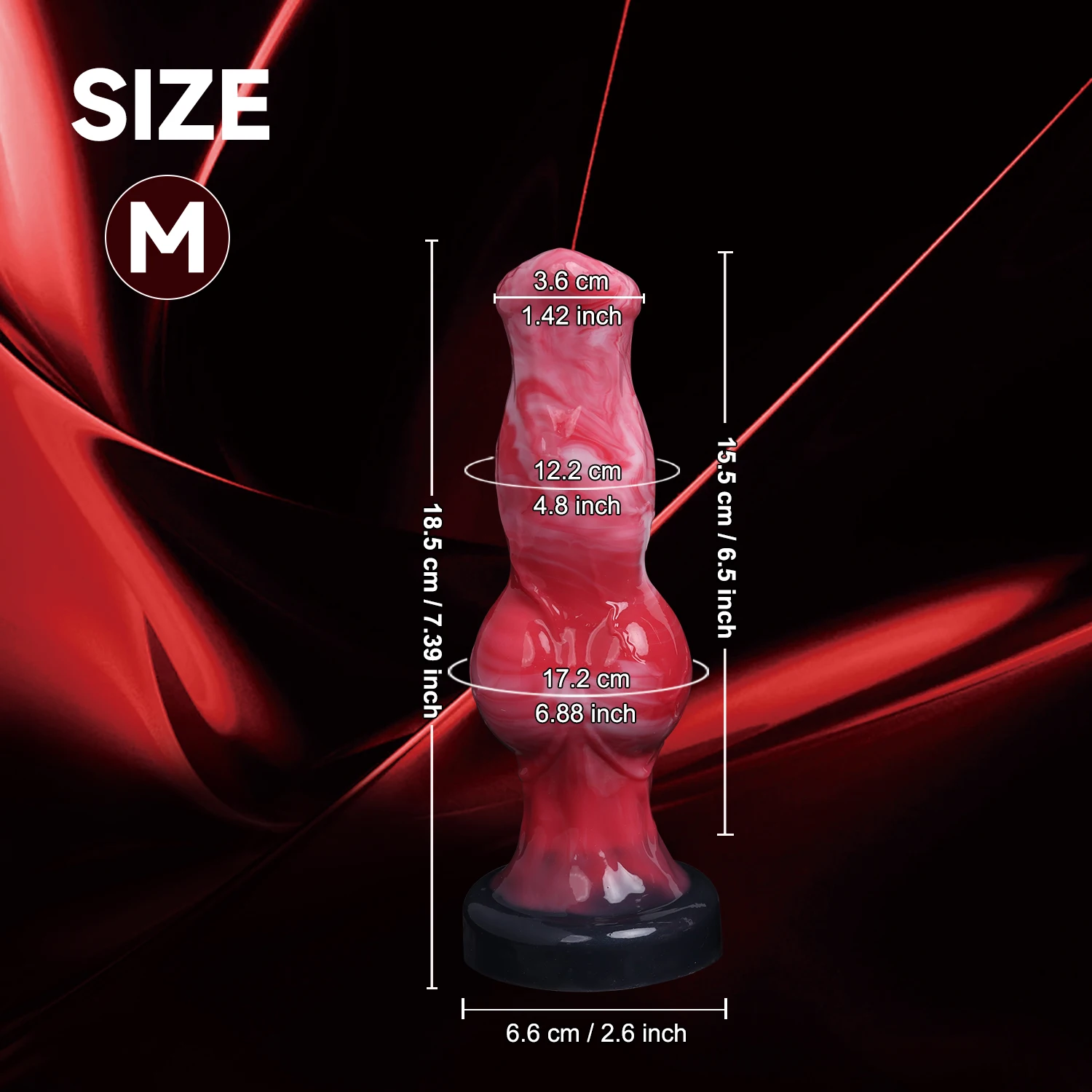 Huge Silicone Dildos Realistic Big Knot Penis Female Vaginal Masturbation Device