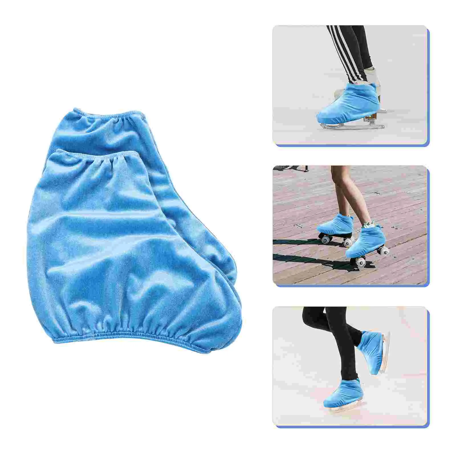 Skate Shoe Covers Figure Skates Professional Protective Lightweight Boot Polyester Child Skating