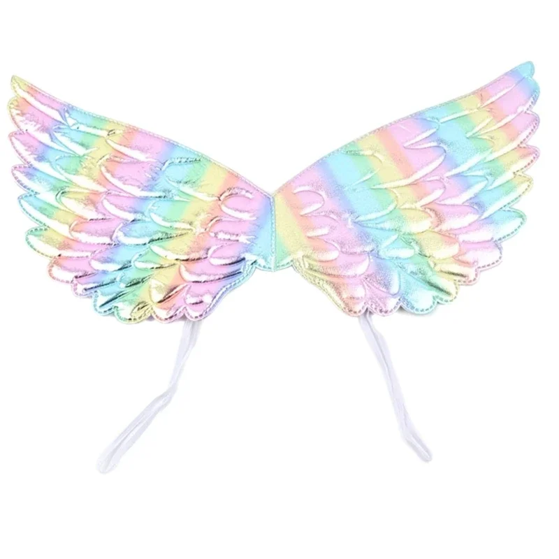 Hairband Wing Costume Toddler Dress Up Fairy Wing for Kids Girls Cosplay Angel Wing Performance-costume 57BD