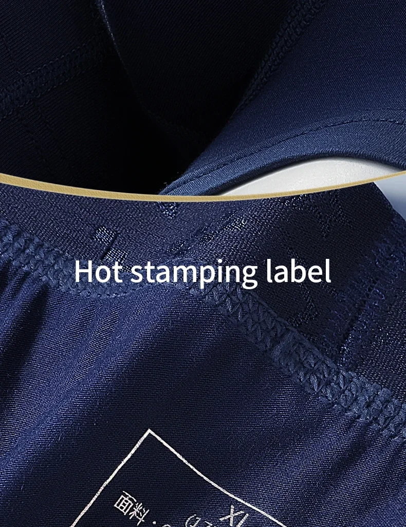 Gunpowder Separated Unterwäsche Herren Modal Sommer Atmungsaktive Sport Gerade Hosen Eisseide Eisseffekt Pouch-Shorts – Detail 17