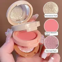 3 In 1 Matte Highlighter Blush Palette Pearly Blush Shiny Eyeshadow Multifunctional Face Makeup Palette women Cosmetics hot 1