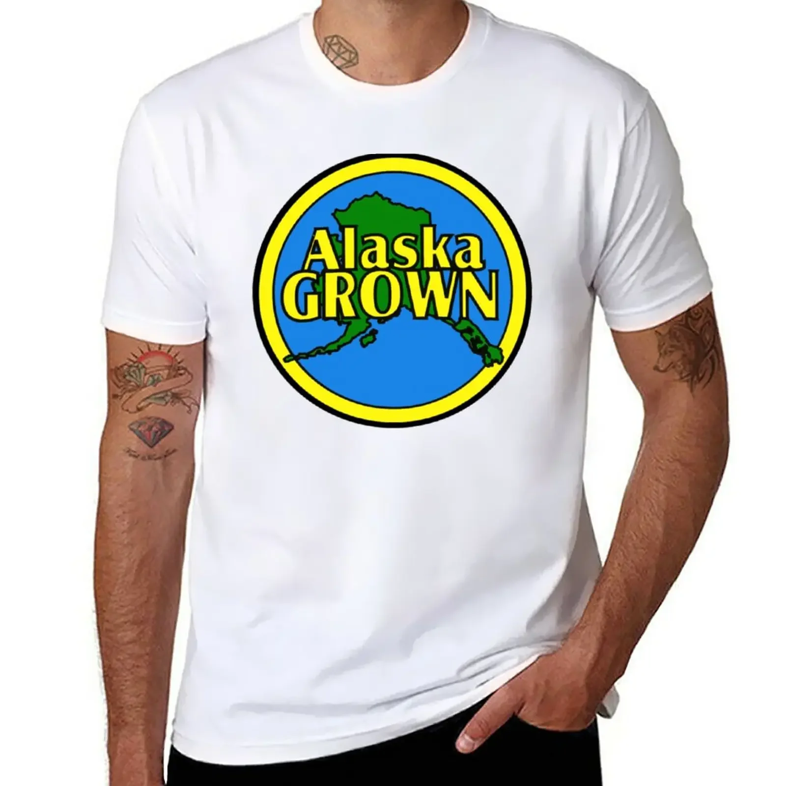 

Alaska Grown T-Shirt heavyweights shirts graphic tees mens vintage t shirts