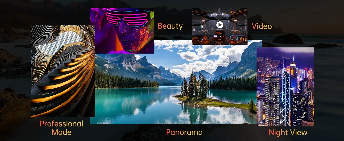 DOOGEE S Punk Android 14 6.58" FHD+ IPS Waterdrop Screen 16GB RAM 256GB ROM AI Double Camera (50MP+2MP) 16MP Front Camera