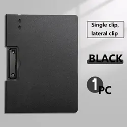 Elegant A4 Document Organizer Clipboard Folder (Black)