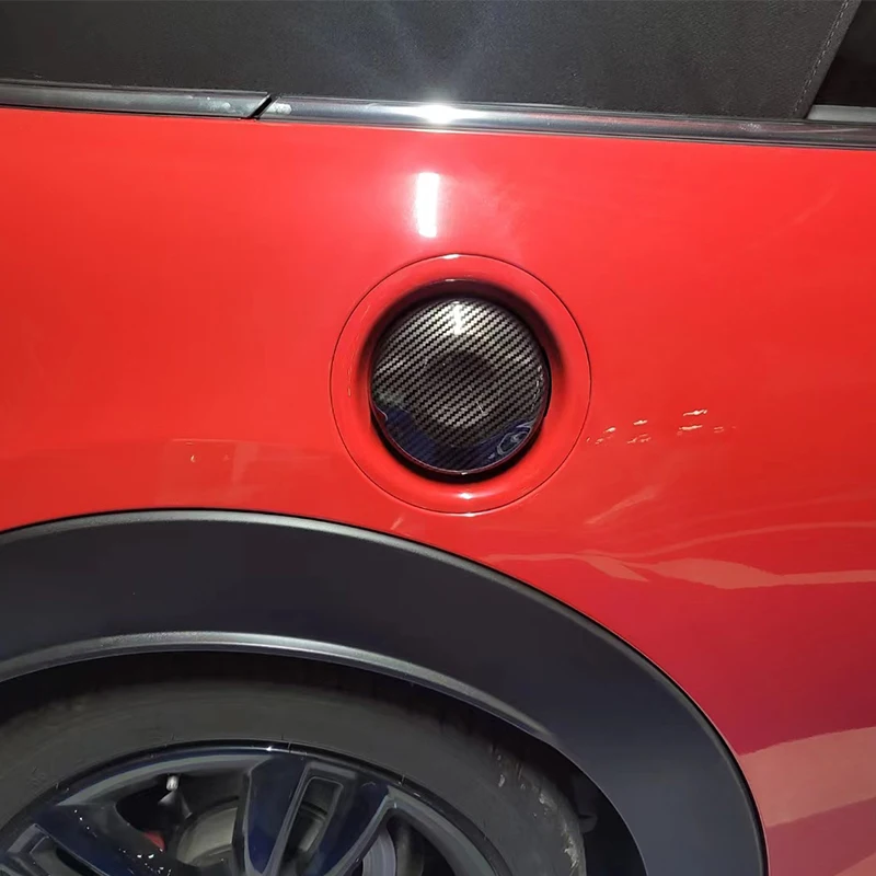 

Крышка из углеродного волокна для автомобильного топливного бака, крышка для MINI Cooper F55 F56 F57 2,0 T, аксессуары для стайлинга автомобиля, пластиковая наклейка для ПК