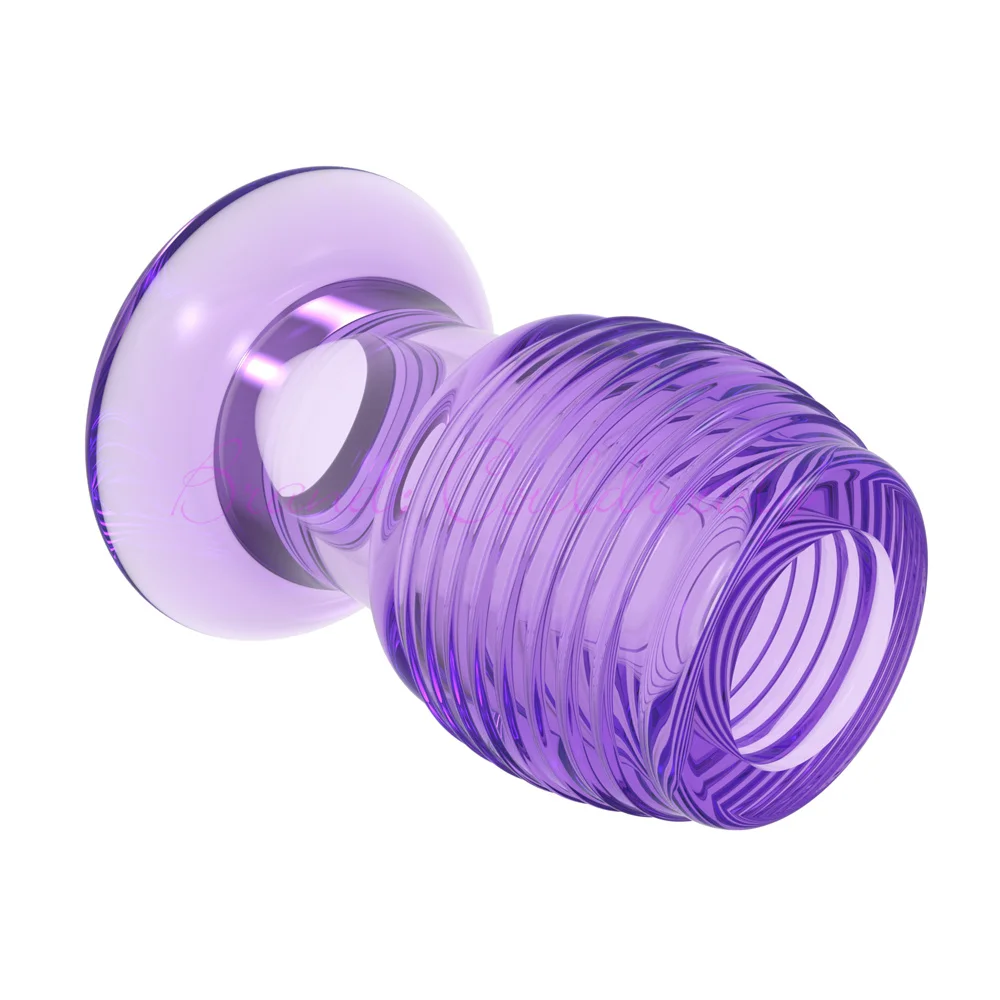 Hollow Speculum Peeking Anal Butt Plug Expander Tunnel Transparent Anus Dilation Sex Toys