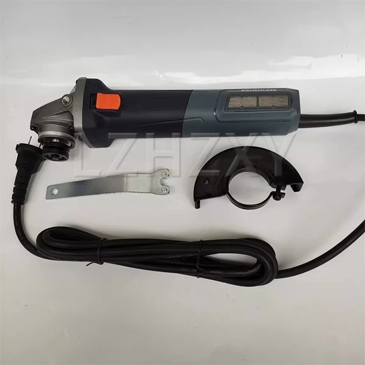 Next-Generation Brushless Angle Grinder 220V Handheld Slim-Handle Stone, Metal,