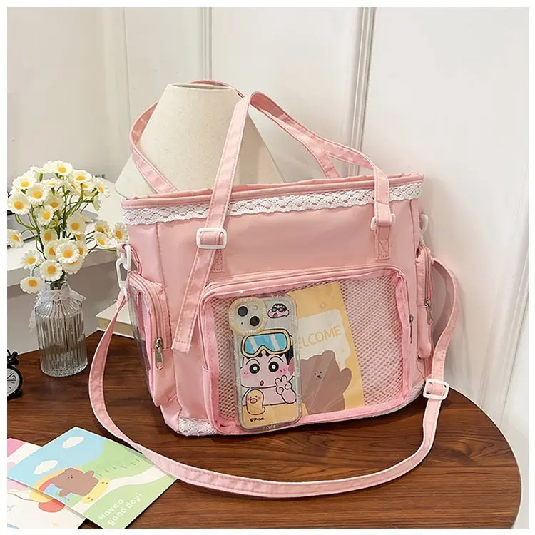 Ballet Girl Large Appetite Itabag Japanese Two-Dimension Single Shoulder Crossbody Bag Gift For Friends Women'S Handbag Sbc025904bf904473b2e99bdc55c1d723X