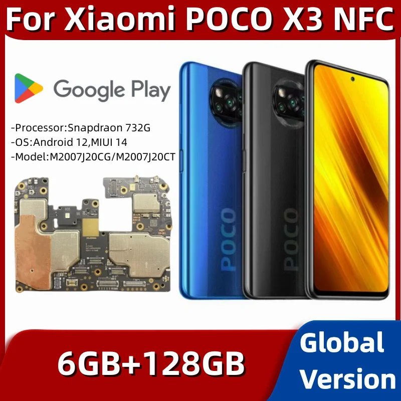 Pocophone Poco X3 Nfc 64gb 6gb Ram Unlocked Poco X3 Motherboard