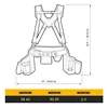 ToughBuilt TB-303-6 Framer Suspension Rig With Pockets Tools TOUGHBUILT Packaging Bag 3