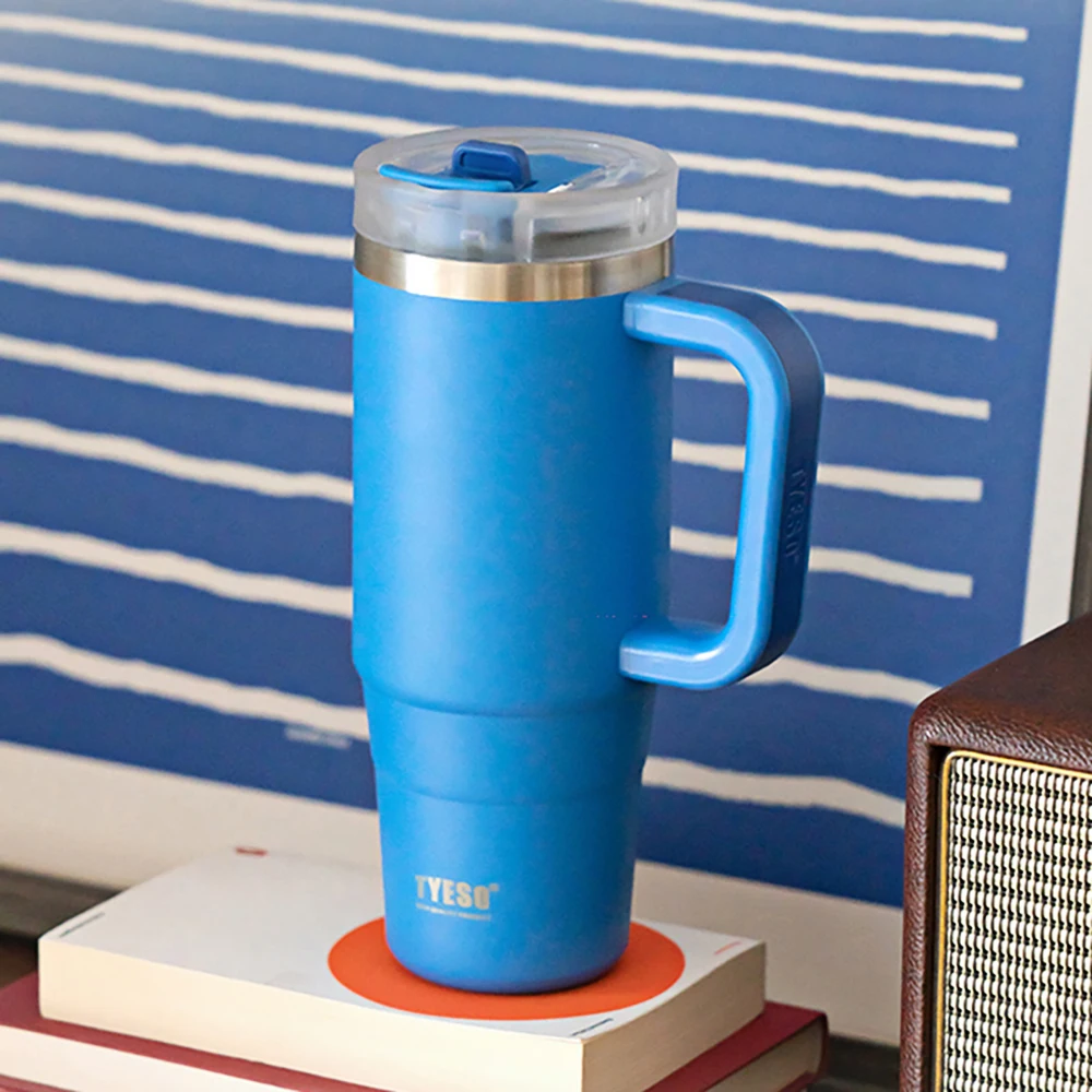 كوب ماء Tyeso، كوب قهوة معزول بسعة كبيرة من الفولا...