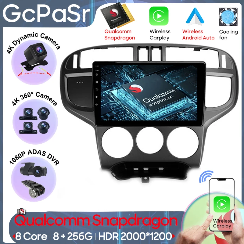 

Android 13 Car Radio For Hyundai Matrix 2001 - 2010 GPS Navigation Android Auto Video Stereo Head Unit Wifi No 2din DVD