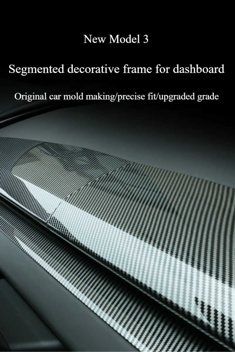 Dashboard Cover for Tesla Model Y Juniper 2025 Model 3 Highland ABS Dash Board P