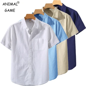 Summer Men's Short Sleeve Shirts 1