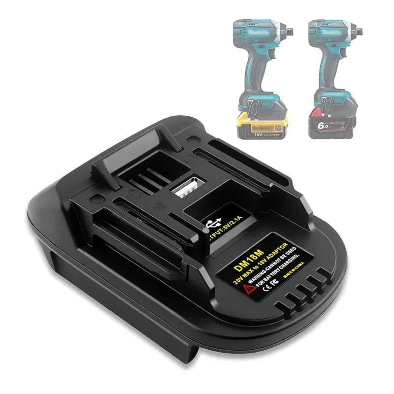 Adattatore 1x-Porter Cable 20v MAX Li-Ion Batteria per DeWalt Adattatore 1x-Porter Cable 20v MAX Li-Ion Batteria per DeWalt