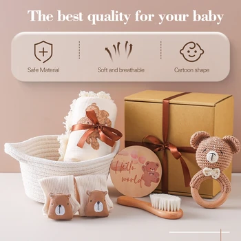 Bear Rattle Set - Wooden Toys 4