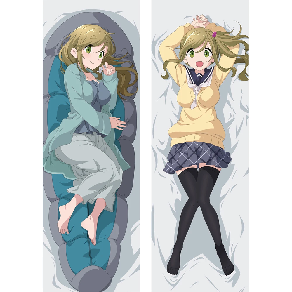 

Anime Yuru Camp Laid-Back Camp Inuyama Aoi Dakimakura Hugging Body Pillow Cover Soft Throw Bed Cushion Pillowcase Home Decor