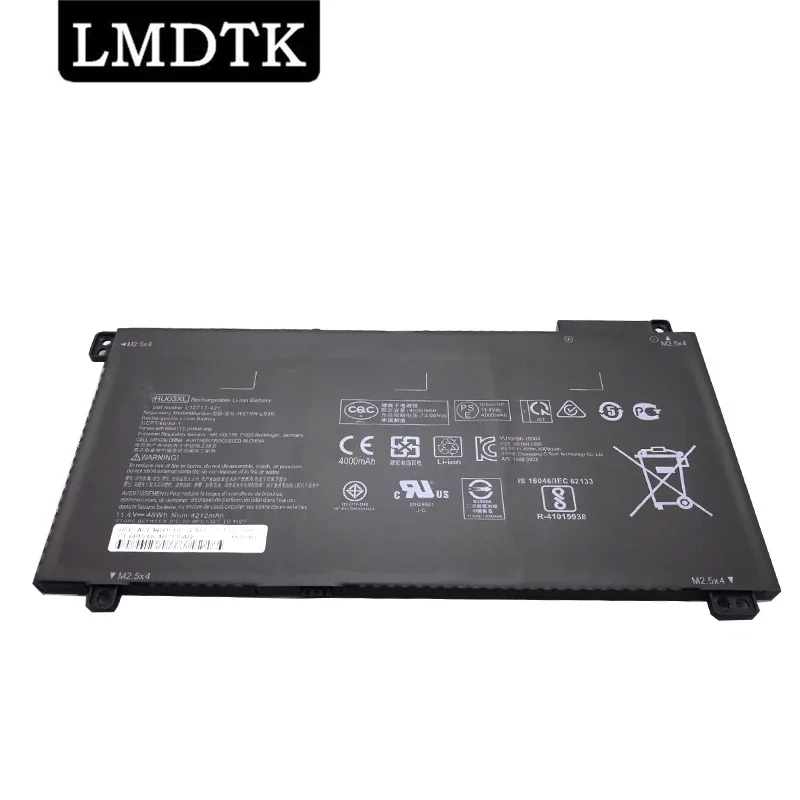 Lmdtk Nuova Batteria Per Laptop Ru03Xl Per Hp Probook X360 440 G1 11 G3 G4 Hstnn-Lb8K Ib8P L12717-1C1 171 541 421 L12791-855 48Wh