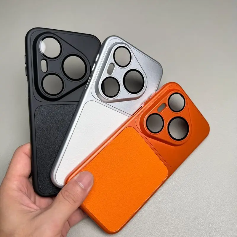 Luxury Leather Matte Back Cover - Premium Protective Case