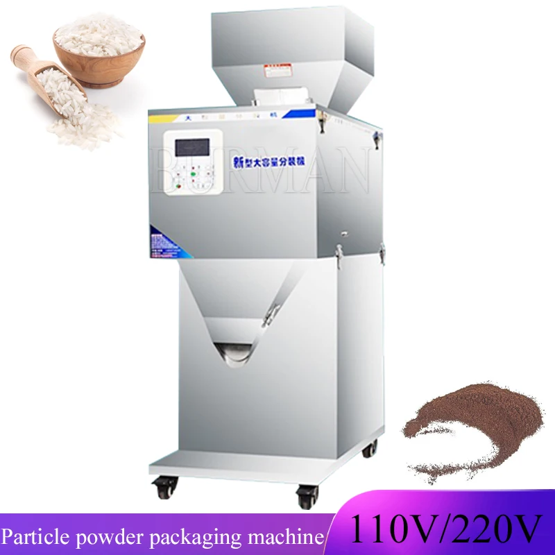 

Powder Granule Particles Filling Weighing Pack Machine Nut Coffe Bean Sugar Candy Pet Food