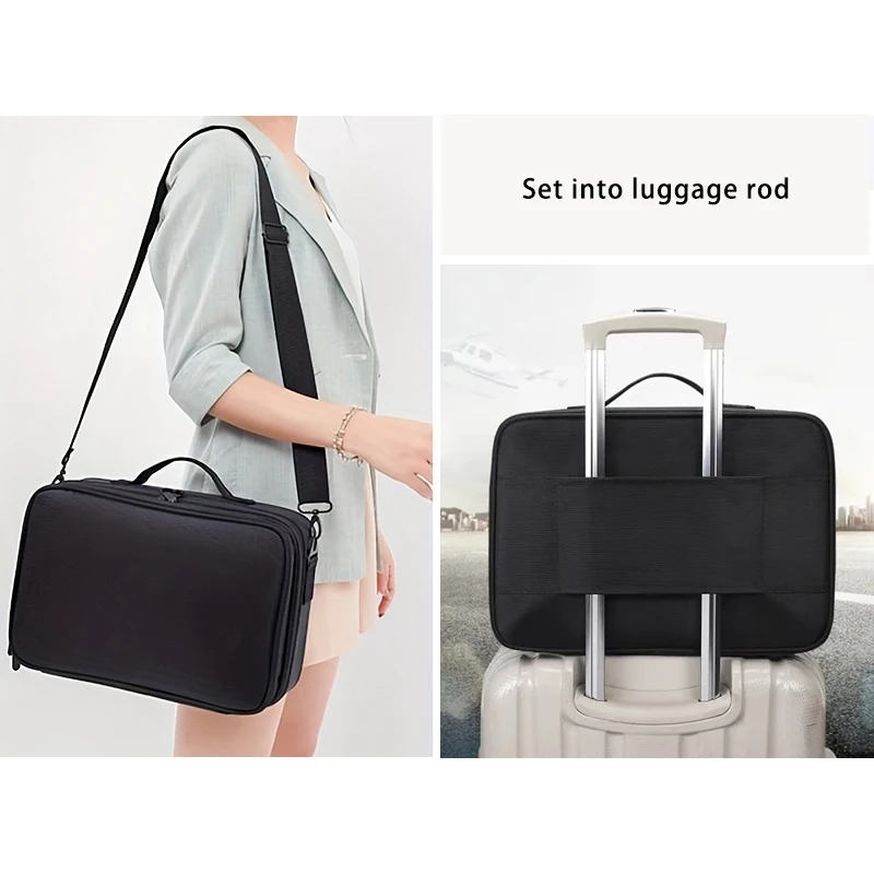 New Makeup Bag For Travel Outing Portable Professional Large Capacity Multifunction Tattoo Tool Women's Cosmetics Case 4