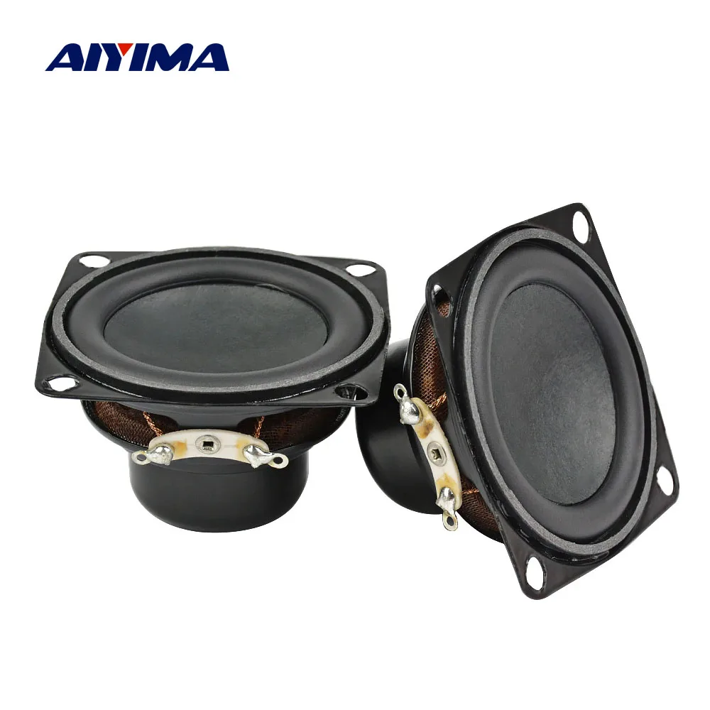 Bluetooth speaker,audio speakers 2 Inch 4 Ohm 10W Audio Full Range Speaker Bluetooth Bass Speaker For Charge 3 Repair Multimedia Home Audio 53MM 2Pcs