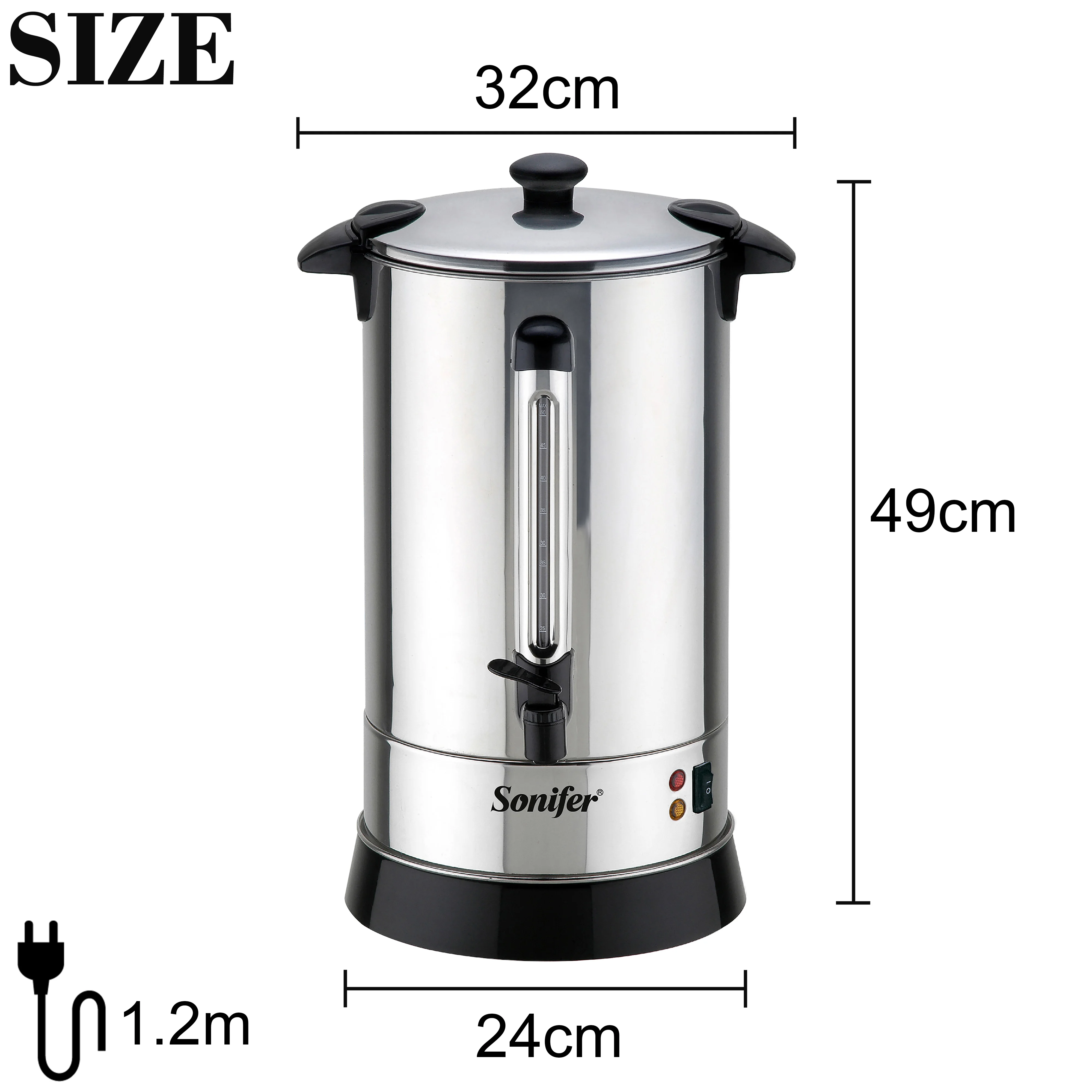 10L Electric Kettle Tea Coffee Thermo Pot Kitchen Smart Whistle Kettle Samovar Sonifer 6