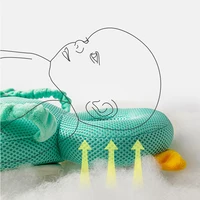 Newborn Headrest Security Pillows Backpack Toddler Baby Head Fall Protection Pad Cushion Cartoon Soft Security Pillows Backpack 2