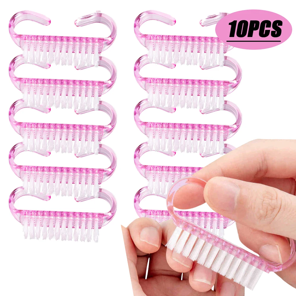 5/10Pcs Hard Cleaner Horn Nail Brushes 5 Colors Nail Art Manicure Pedicure Remove Dust Plastic Cleaning Nail Brushes Salon Tools 5/10Pcs Hard Cleaner Horn Nail Brushes 5 Colors Nail Art Manicure Pedicure Remove Dust Plastic Cleaning Nail Brushes Salon Tools