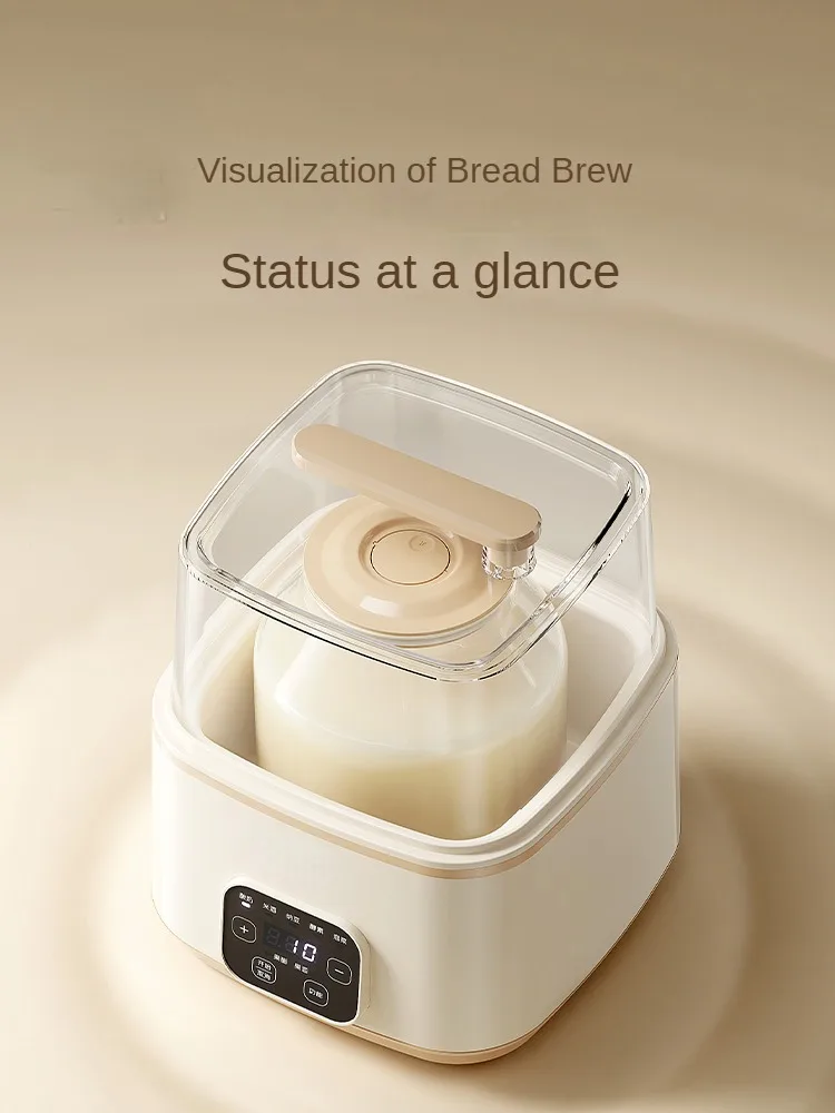 220V Electric Yogurt Maker Household Automatic Natto Fermenting Machine Rice Wine Fermentation Enzyme Machine & 2 Glass Cylinder 5