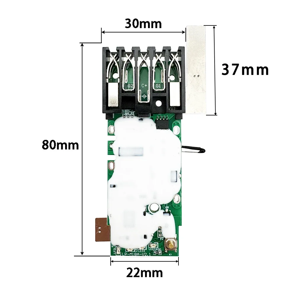M18 PCB 충전 보호 회로 기판, 밀워키 18V 3Ah 4Ah 5Ah 6Ah 리튬 이온 배터리 PCB 보드 마더보드 48-11-1811