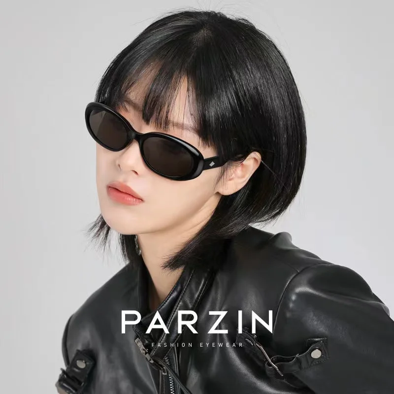 

PARZIN Sunglasses Women Vintage Sun Glasses For Men New Frame ladies Shades UV Protection Eyewear 12723